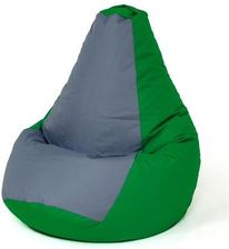 Zdjęcie Go Gift Pufa Worek Sako Grusza Zielony-Szary L 105x80 - Lubsko