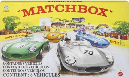 Mattel Matchbox 70 Rocznica - Kolekcjonerski Wielopak Pojazdów HPC03
