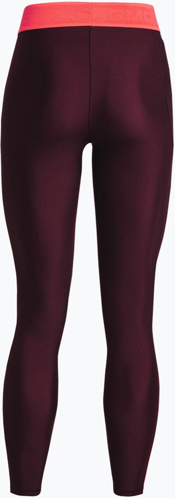 Under Armour Branded WB women's leggings dark maroon/beta