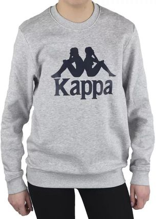 Kappa Sertum Junior Sweatshirt 703797J-15-4101M : Kolor - Szare, Rozmiar - 122-128