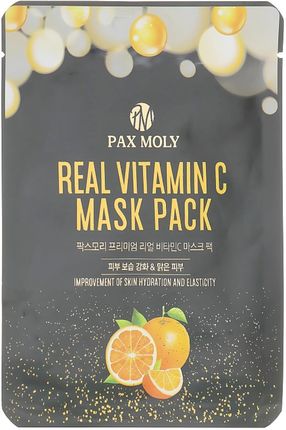 Pax Moly - nawilżająca maseczka w płachcie z witaminą C, 25 ml