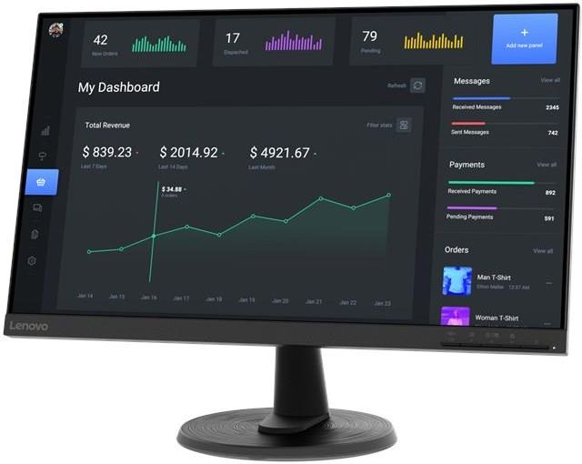 【新品未使用】Lenovo モニター C24-40  23.8インチ Monitor Lenovo 23,8 C24-40 (63DCKAT6EU) - Opinie i ceny na