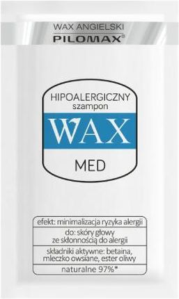 Wax Ang Pilomax Med Szampon Hipoalergiczny Do Skóry Głowy Ze Skłonnością Do Alergii 10Ml