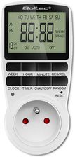 Zdjęcie Elektroniczny programator czasowy PC0628 Qoltec 3680W 16A LCD - Lubycza Królewska