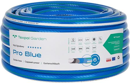 Wąż ogrodowy  'Texpol Garden'  Pro Blue   3/4" - 30m