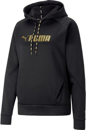 Bluza z kapturem damska Puma FIT PWR FLC PO czarna 52218451