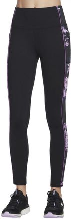 Spodnie dresowe damskie Skechers GO Stretch Winter Bloom Legging LG5-BLVP Rozmiar: S