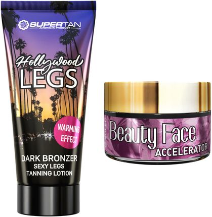 Supertan California Hollywood Legs + Słoiczek Beauty Face