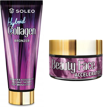 Soleo Hybrid Collagen Bronzer + Słoiczek Beauty Face