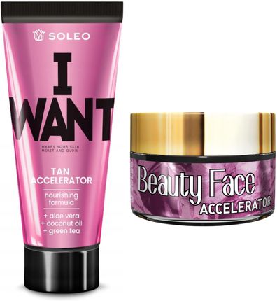 Soleo I Want Ultra + Słoiczek Beauty Face