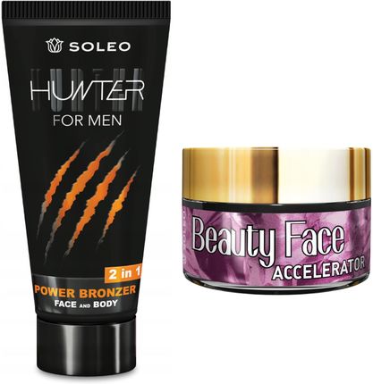Soleo Hunter Bronzer + Słoiczek Beauty Face