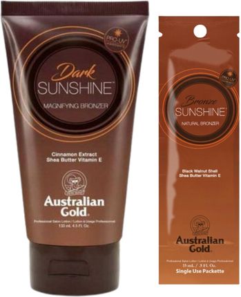 Australian Gold Dark Sunshine + Saszetka Bronze