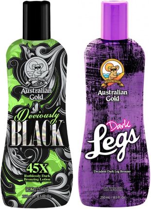 Australian Gold Deviously Black + Dark Legs Do Nóg