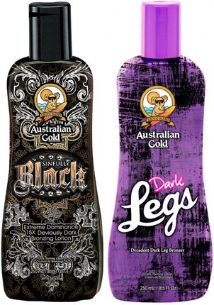 Australian Gold Sinfully Black + Dark Legs Do Nóg