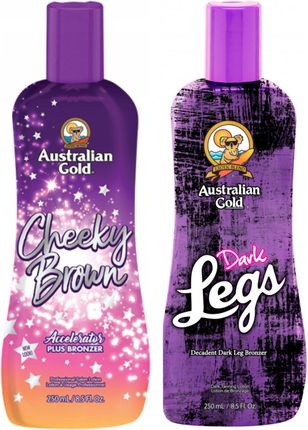 Australian Gold Cheeky Brown Bronzer + Dark Legs Do Nóg