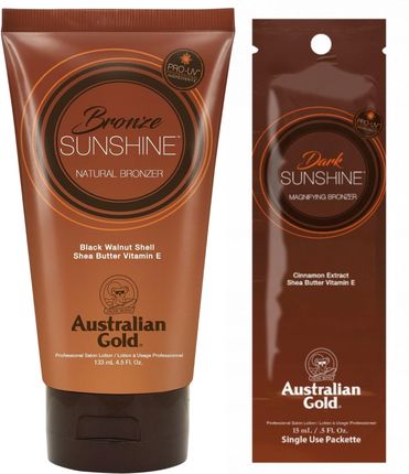 Australian Gold Bronze Sunshine + Saszetka Dark