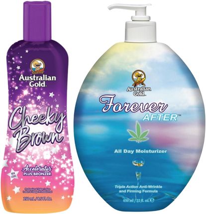 Australian Gold Cheeky Brown + Forever After Po Opalaniu