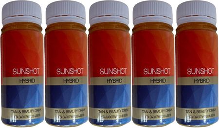 Tan Beauty Sunshot Hybrid Drinki Do Opalania x5szt