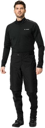 Spodnie sportowe męskie 2 w 1 wielosezonowe Vaude Moab - czarne