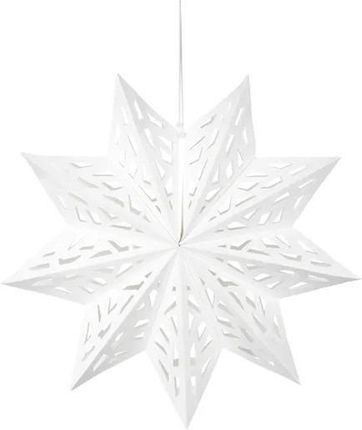 Gwiazda papierowa PartyDeco biała 50cm dekoracja świąteczna GWP2-50-008