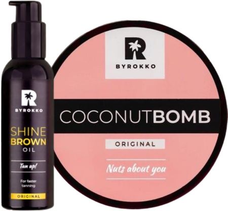 Byrokko Coconut Bomb + Olejek Opalający