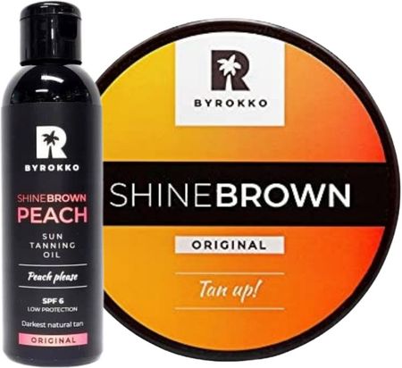 Byrokko Shine Brown + Shine Brown Peach SPF6