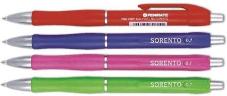 Długopis Sorento Colour Niebieski (24Szt)