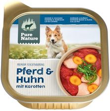 Pure Nature Dog Pferd Huhn Konina I Kurczak Z Marchewką I Algami 150G