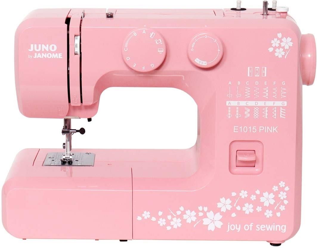 Maszyna do szycia Juno By Janome E1015 Różowy - Opinie i ceny na Ceneo.pl