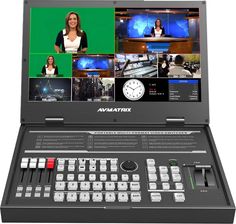 AVMATRIX PVS0615U Portable Stream Switcher | Mikser wideo, 6-kanałowy z 15.6