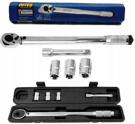 Niteo Tools Klucz Dynamometryczny Z Nasadkami 28-210 Nm TW013523