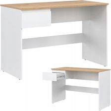 Zdjęcie Liveo Meble Biurko Komputerowe Stolik Dąb Białe Remi Rm15 - Szczecin