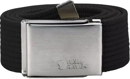 Pasek do Spodni Fjallraven Canvas Belt - black