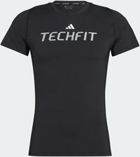 Zdjęcie Męska Koszulka z krótkim rękawem Adidas M Techfit GR T Hz9686 – Czarny - Choszczno