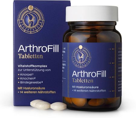 Proceanis Arthrofill Tabletten Suplement Diety Z Kwasem Hialuronowym Dla Aktywnych 60Tabl.
