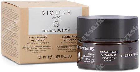 Krem Bioline Jato Cream Mask Vitaminic Plumping Effect Z Innowacyjną Teksturą na noc 50ml