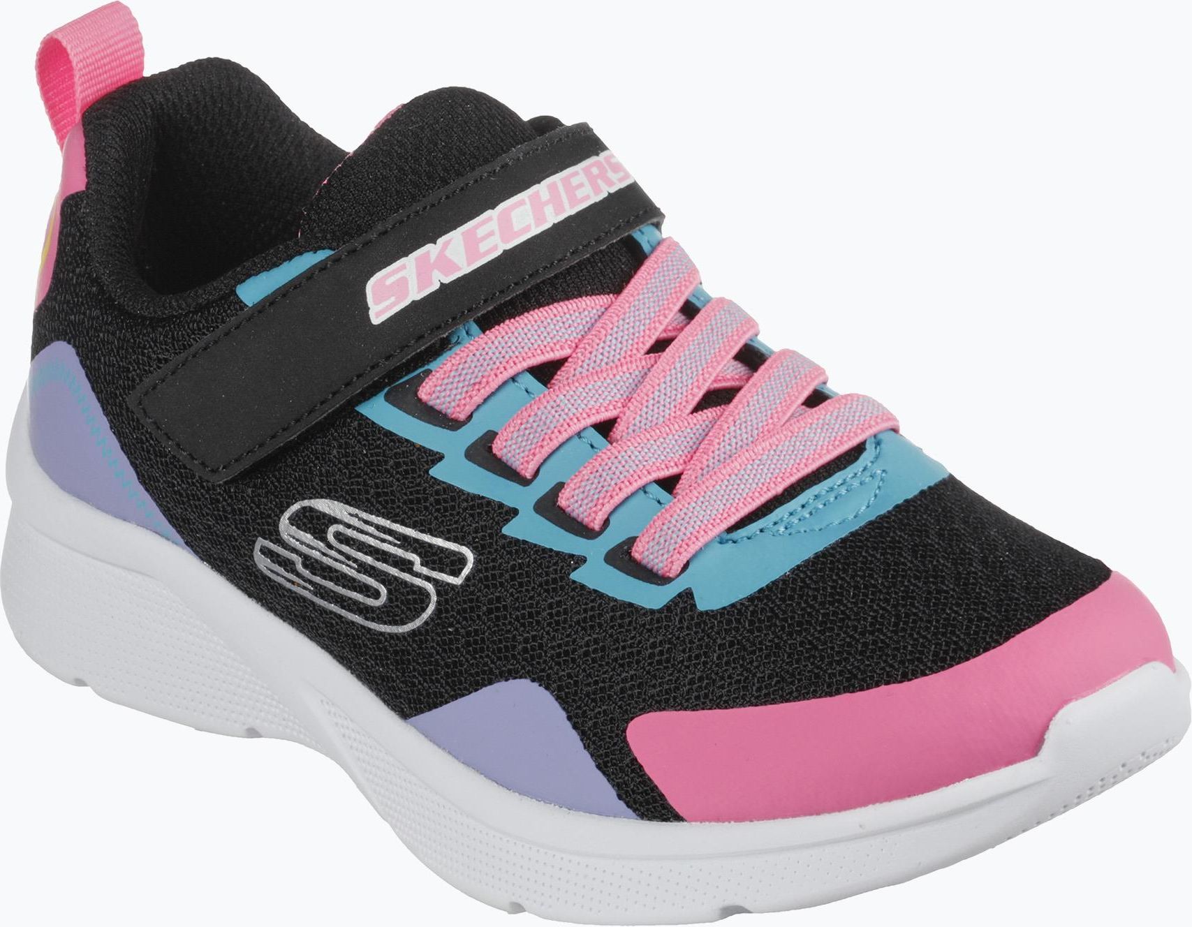 Buty Treningowe Dzieci Ce SKECHERS Microspec Bright Retros Black Multi   I Buty Treningowe Dzieciece Skechers Microspec Bright Retros Black Multi 