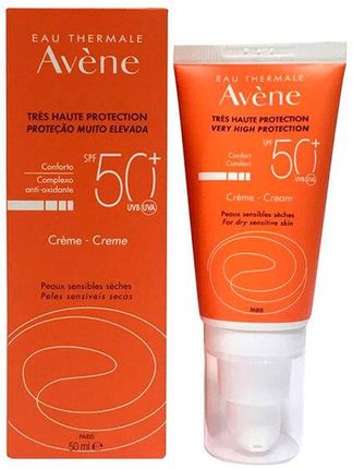 Avene Krem Przeciwsłoneczny Face Cream Spf50+ Dry Sensitive Skin 50Ml  