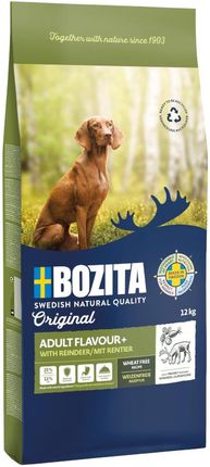 Bozita Original Adult Flavour Plus Renifer Bez Pszenicy 12Kg