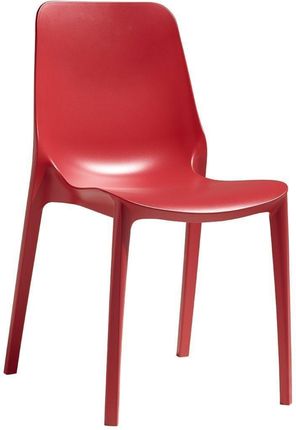 Scab Design Krzesło Ginevra Czerwone Z Tworzywa 16317