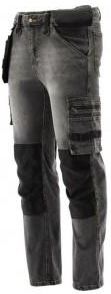 Yato Spodnie Robocze Stretch Jeans Steel Grey Rozm.Xl