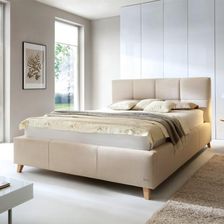 Comforteo Łóżko Sara Tapicerowane 90X200 Pojemnik Z Pojemnikiem Tkanina Grupa V Wysokość Wezgłowia 86 Cm 2786_121640