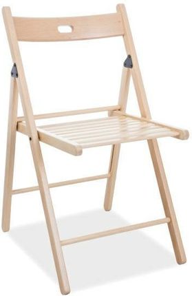 Intesi Krzesło Drewniane Składane Simple Buk 27580