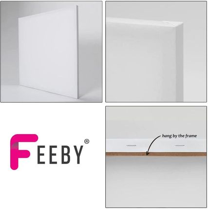 Feeby Obraz Na Płótnie Złote Pingwiny Zwierzęta Abstrakcja 90X60 833420 - zdjęcie 4