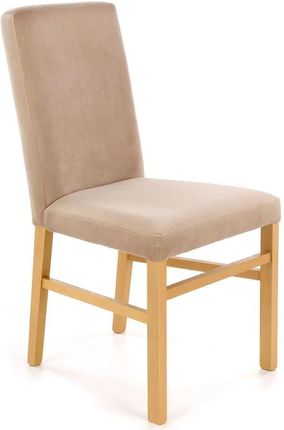 Elior Beżowe Nowoczesne Krzesło Tapicerowane Lexo 3X 32807