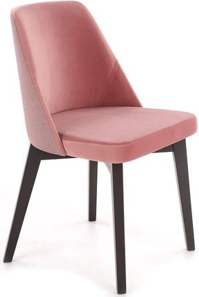 Elior Różowe Krzesło Tapicerowane Do Salonu Puvo 3X 32811