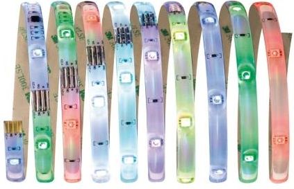 Paulmann Digital Led Zestaw Pasków 3M Rgb 9,6W 230/12V 18Va Biały Plastik (Pl70481)
