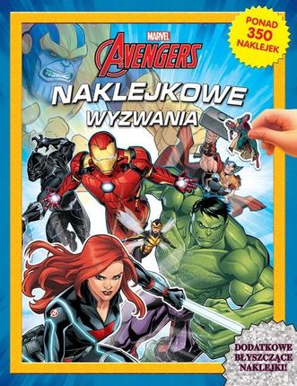 Naklejkowe wyzwania. Marvel Avengers Olesiejuk