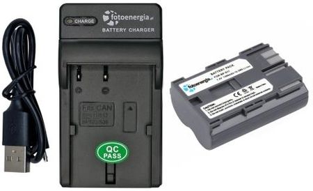 Bateria BP-511 do Canon G1 G2 G3 G4 G5 G6 5D 50D 40D 30D 20D 5D 300D [1390 mAh] + ładowarka USB