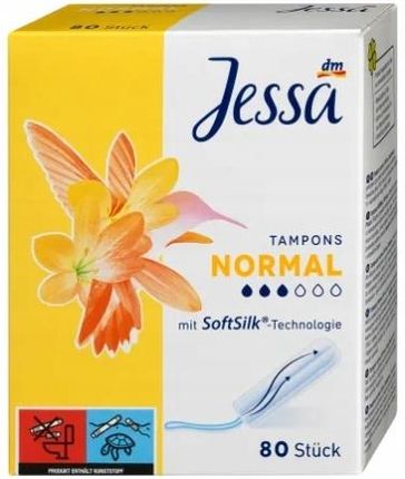 Jessa Jessa Normal Tampony 80 szt.